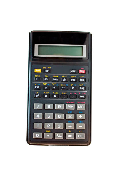 istock The calculator isolated on a white background 945507734