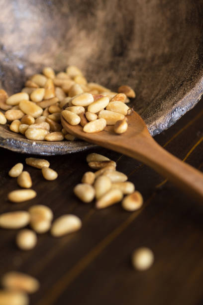 istock Toasted Pine Nuts. Organic Vegetarian Food. 945525652