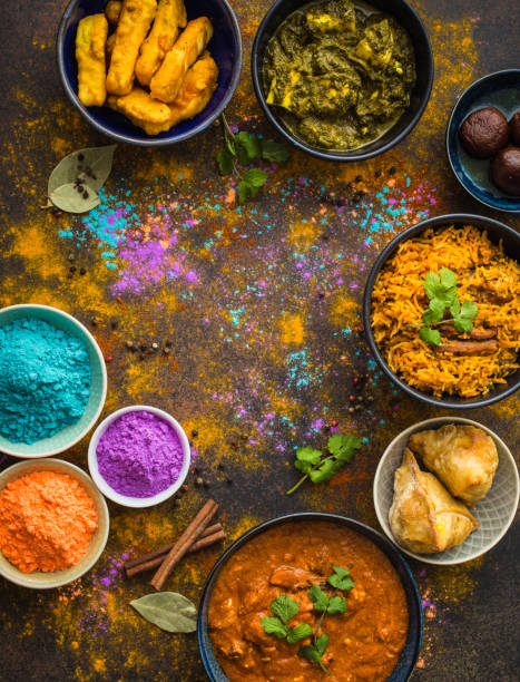 istock Indian Holi food 945527376
