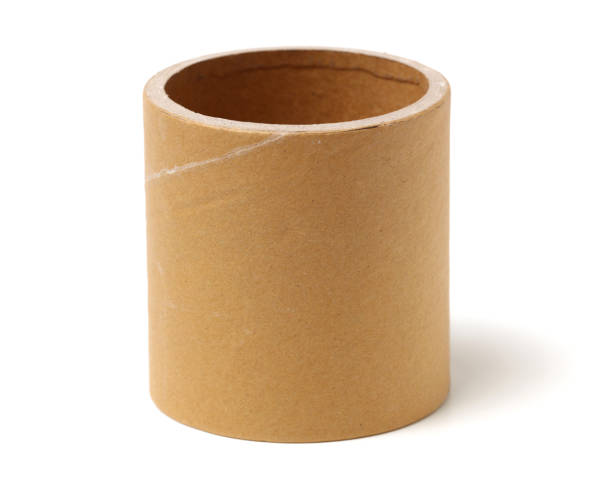istock Paper tube  on a white background 945535996