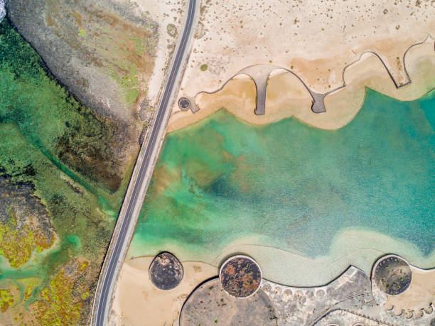 istock Lagoon at La Isleta, Lanzarote, Canary islands 945550586