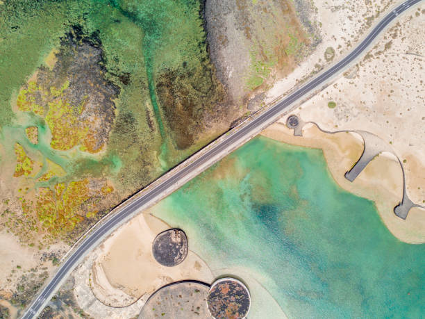 istock Lagoon at La Isleta, Lanzarote, Canary islands 945550656