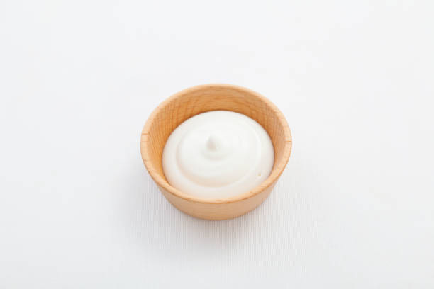 istock mayonnaise in wood bowl 945556286