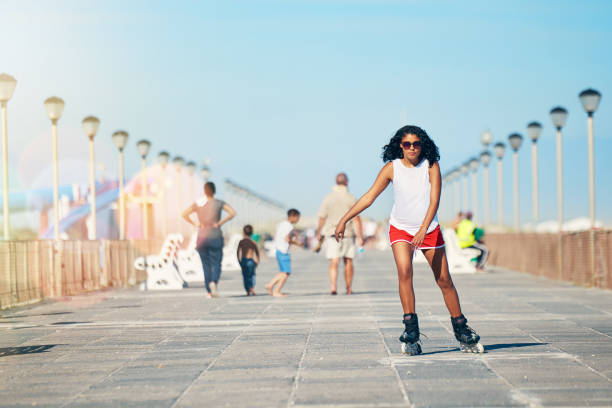 istock Fresh air and rollerblades is how I start my day 945565484