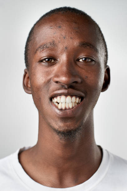 istock Studio portrait of African man smiling 945571254