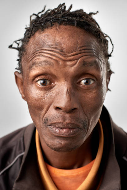 istock Studio portrait of African man making a silly funny expression 945574326