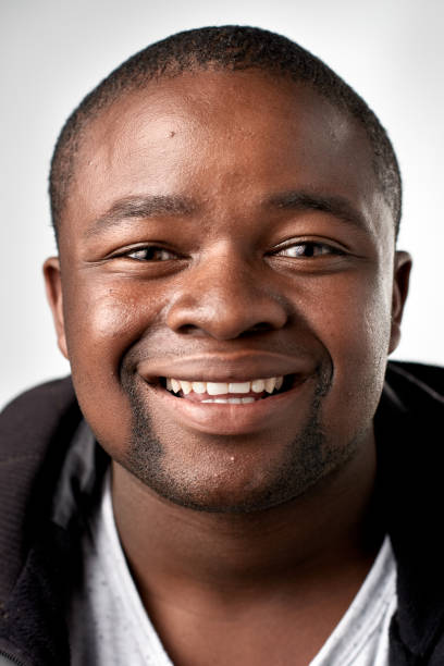 istock Studio portrait of African man smiling 945574590
