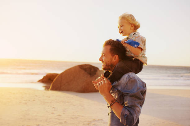 istock He loves the beach just like his dad 945575000