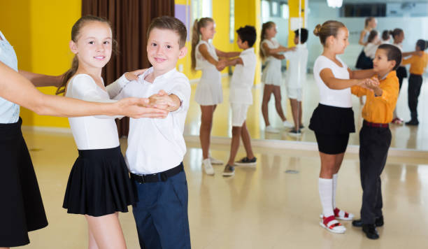 istock Children  enjoying of partner dance 945577476