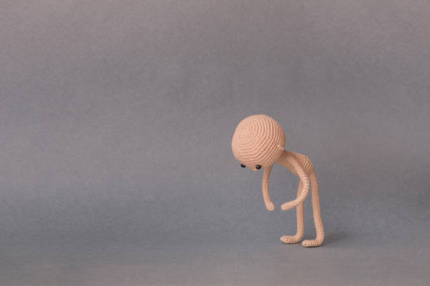 istock Mockup for presentation slide.Man leaned against the earth and holds the object. 945605696
