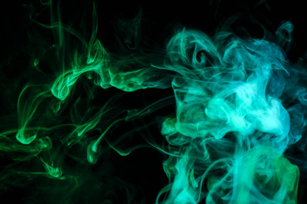 istock Background from the smoke of vape 945646138