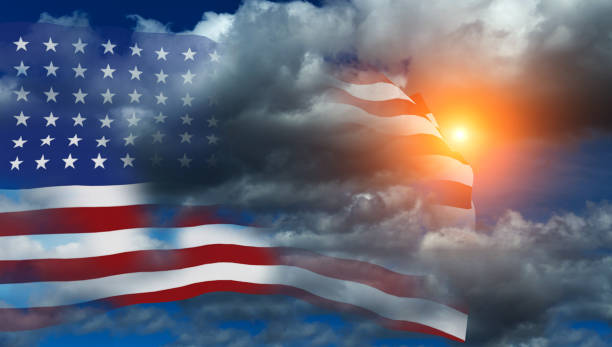 istock usa flag isolated in white background - 3d rendering 945667022