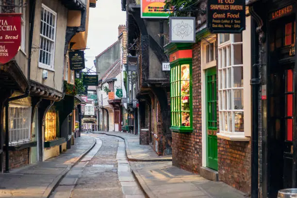 Photo of The Shambles in York, England
