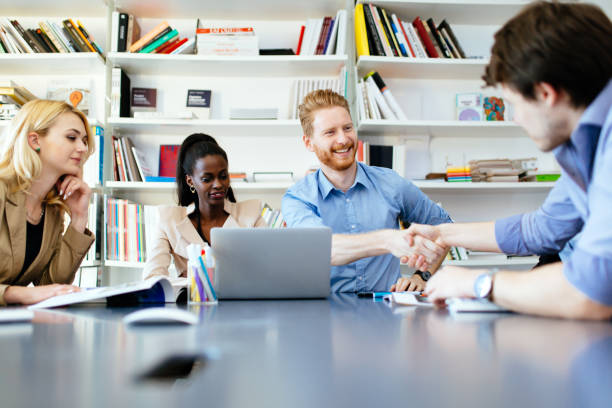 istock Successful partnership in business 945695330