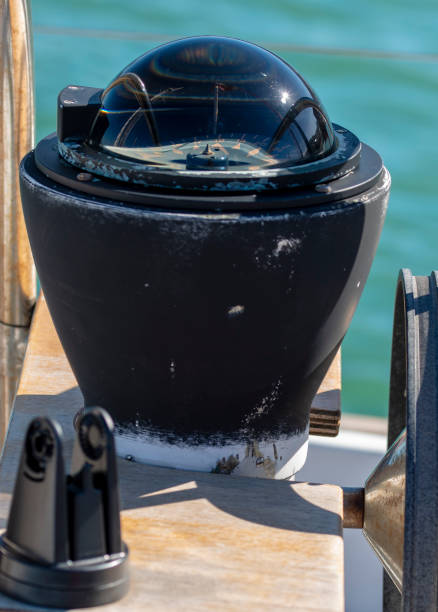istock detail of old magnetic compass 945720780