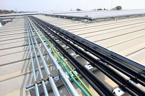 Cable Installation for Solar Rooftop System