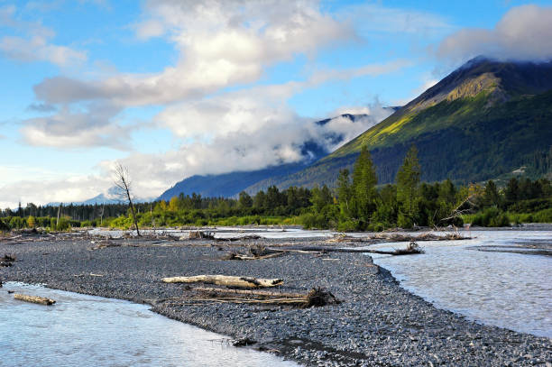istock Resurrection River near Seward,Alaska 945734820