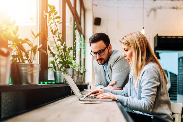 istock Teamwork, business meeting. Freelancers working. 945746502