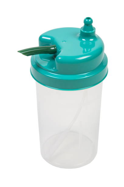 istock Special medical equepment - Water box for oxygen concentrator isolated on white 945766264