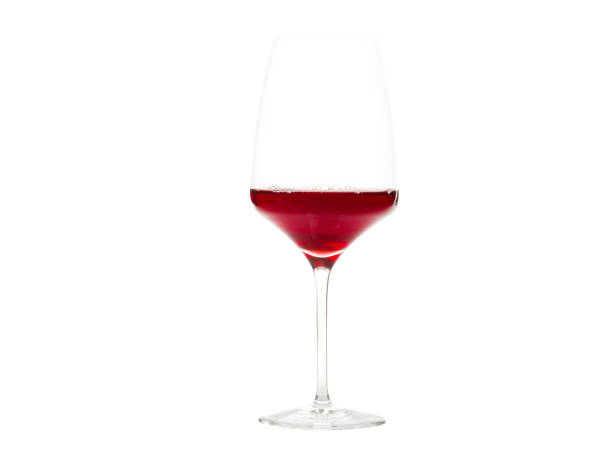 istock Glass of rose wine isolated on white 945807208