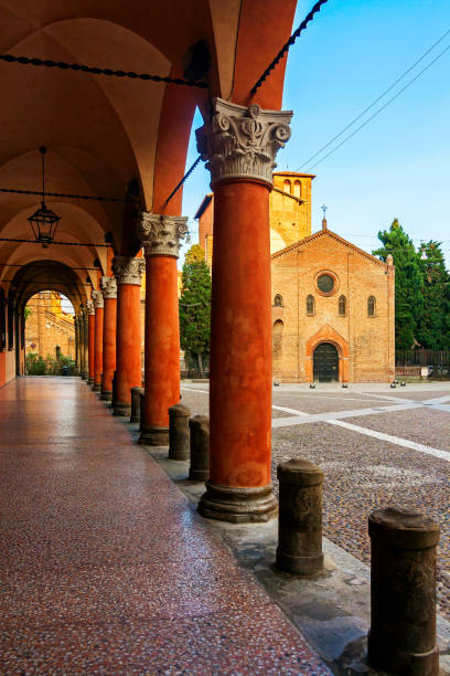 istock Panoramic view of St. Stefano Square - Bologna 945811926