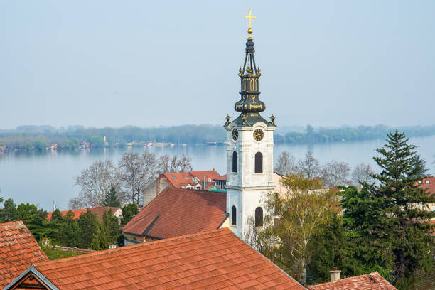 Free picture: The bell tower of the Serbian Orthodox Church of the ...