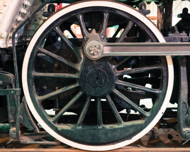 istock Steam Locomotive Wheel 945823776
