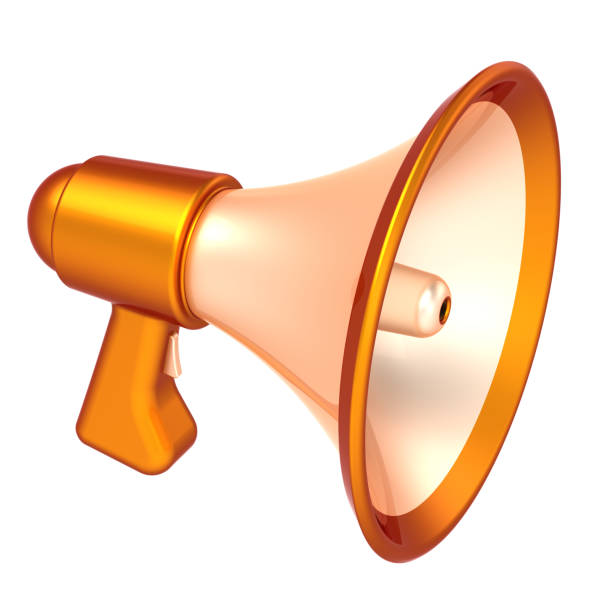 istock Megaphone news blog communication agitation symbol 945829358