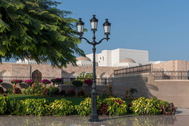 istock Lamp post, Muscat Royal Palace, Oman 945835100