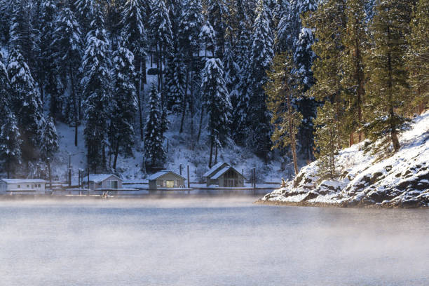 istock winter at the lake 945838714