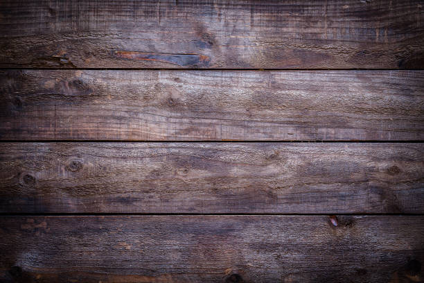 Old wooden plank