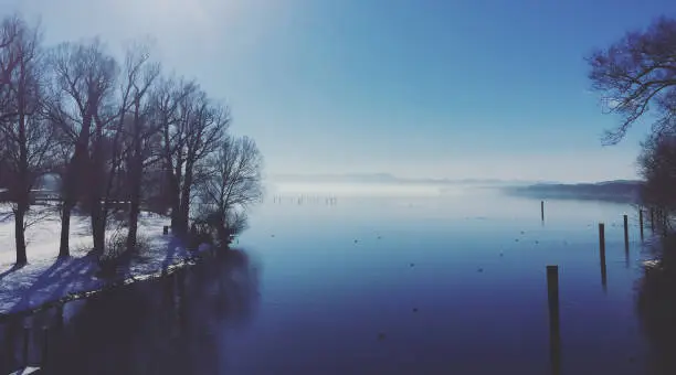 This photo was taken at Lake Starnberg, Bavaria, Germany.