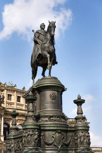 istock King Johann statue, John of Saxony Monument in Dresden, Germany 945877650