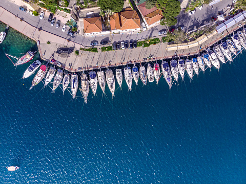 Aerial Views Of Foça Port