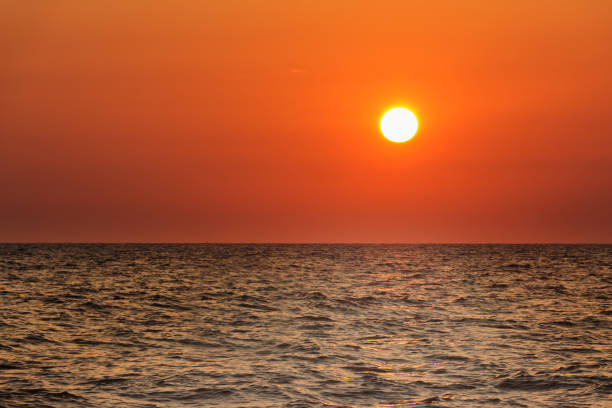 istock sunset or sunrise above the sea. 945893070