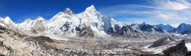 istock Mount Everest and Khumbu Glacier panorama 945902706