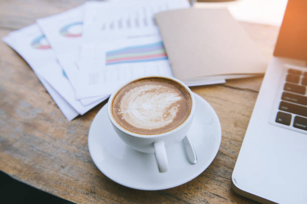 istock Cup of coffee with beautiful Latte art 945916954
