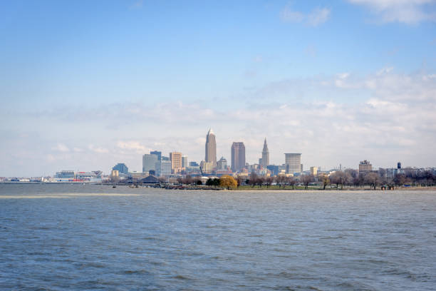 Cleveland Skyline from Lake Erie