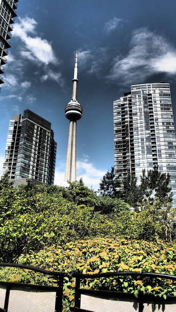 istock Land of the towers (dark background) 945944480