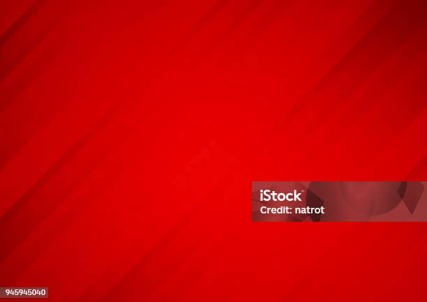 Abstract Red Vector Background With Stripes Stock Illustration - Download Image Now - Red, Backgrounds, Red Background