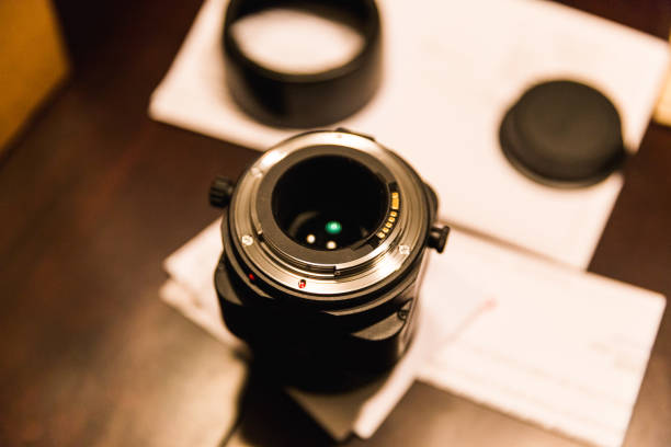 istock Bottom of SLR Camera Lens 945945266