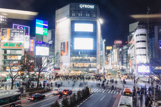 istock Shibuya crossing at night 945957486