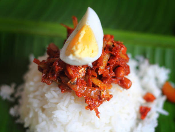 istock Traditional Malaysian Coconut Rice Nasi Lemak 945957742