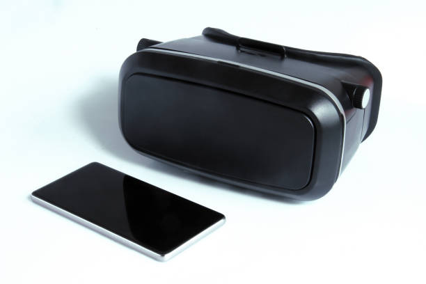 istock virtual reality glasses and smartphone. 945958008
