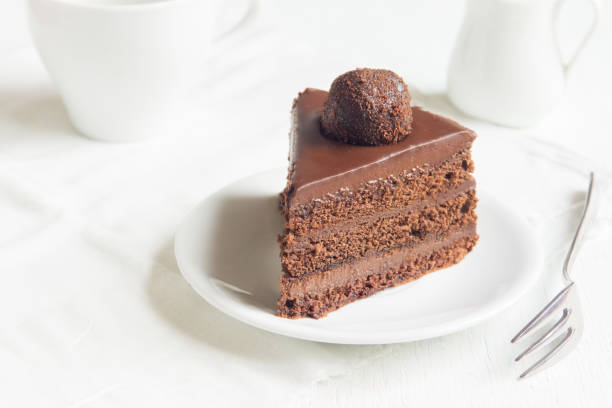 istock Piece of Chocolate Cake 945961074