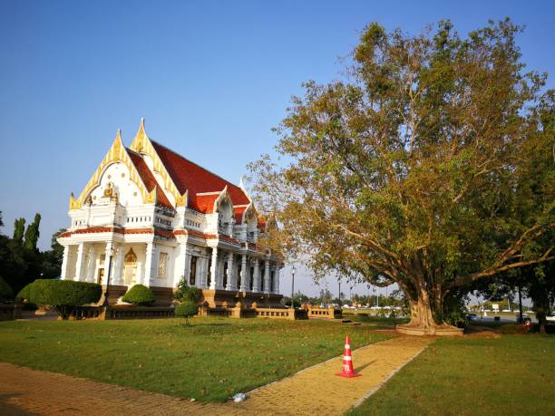 istock beautiful old palace in Buddhism 945981462