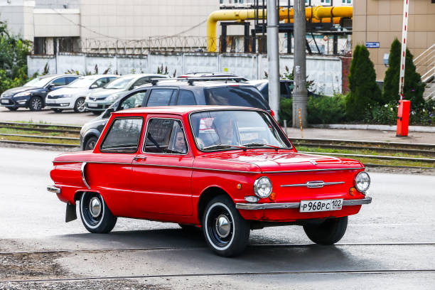 Zaz 968 Zaporozhets Stock Photo - Download Image Now - 1968, Aging