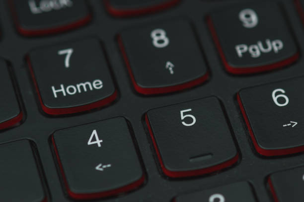 istock Keyboard of a gaming laptop 945995466