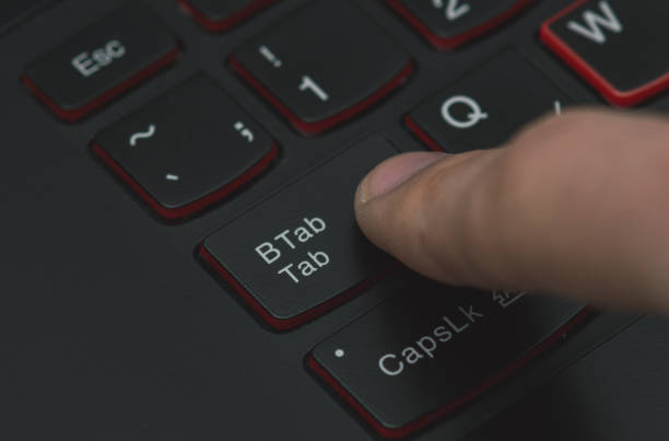 istock Keyboard of a gaming laptop 945995474