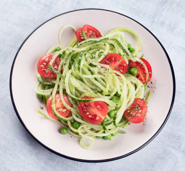 istock Cucumber and tomato salad 946000110